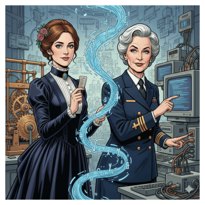 Dia de la mujer y la niña y la ciencia: Conociendo a Ada Lovelace y Grace Hopper